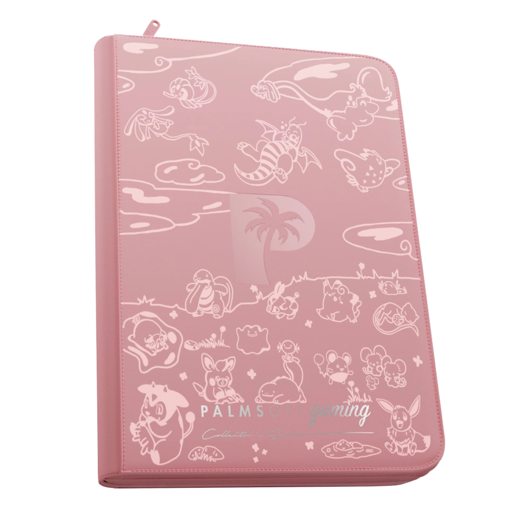 Custom Palm Off 9-Pocket Zip Binder