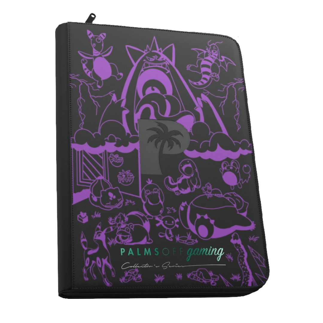 Custom 9 pocket Top Loader Zip Binder