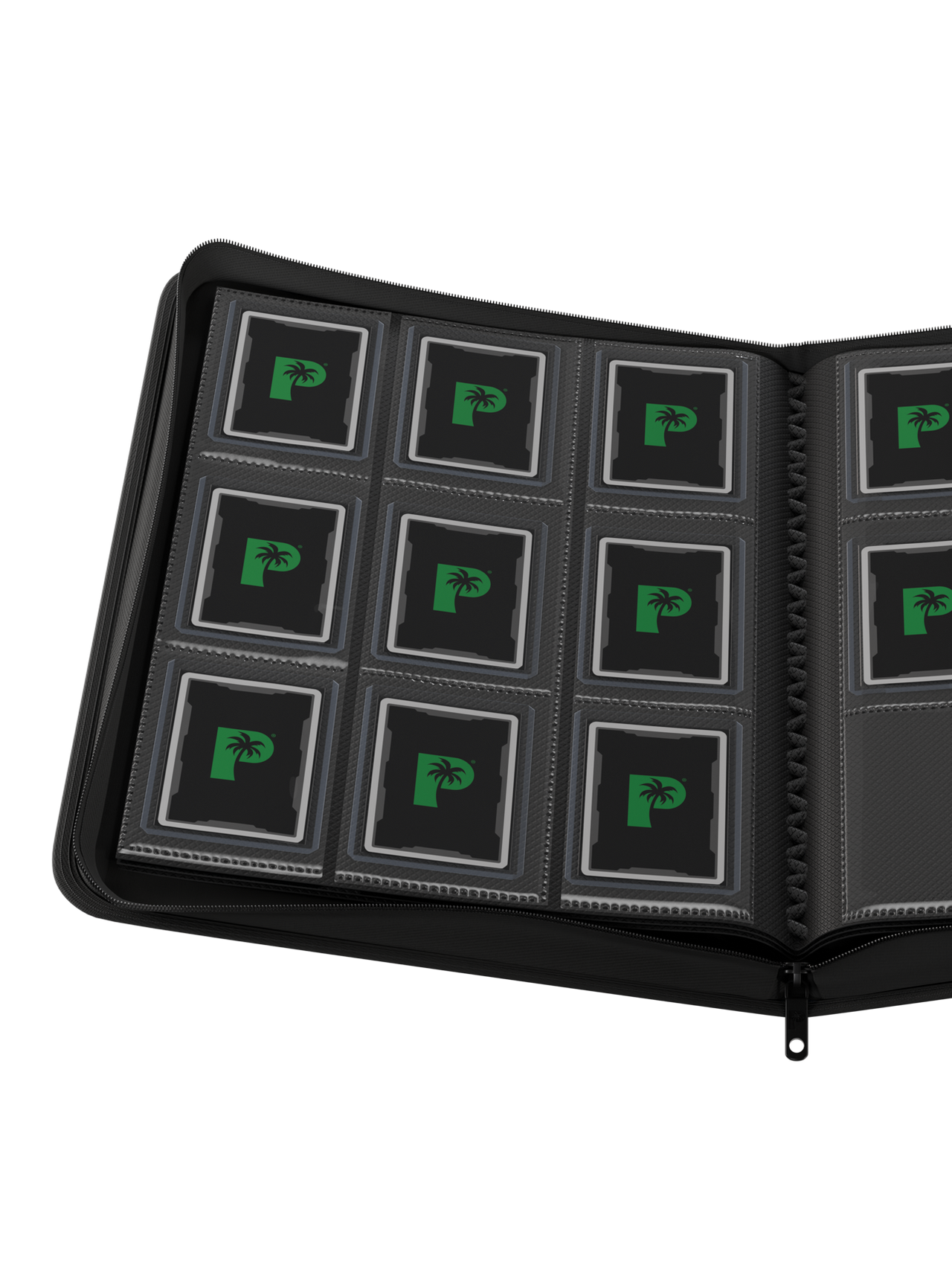 Custom 9 pocket Top Loader Zip Binder